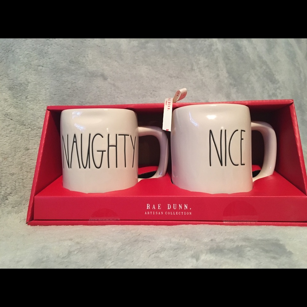 Rae Dunn Christmas mugs